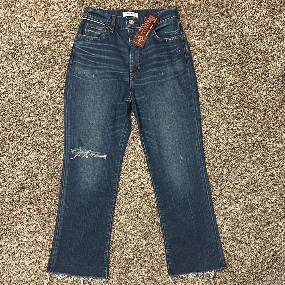 NWT Moussy Vintage Jeans Distressed Size 27